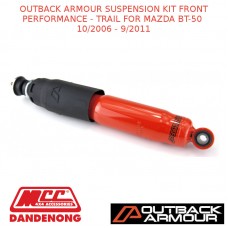 OUTBACK ARMOUR SUSPENSION KIT FRONT - TRAIL FITS MAZDA BT-50 10/2006 - 9/2011